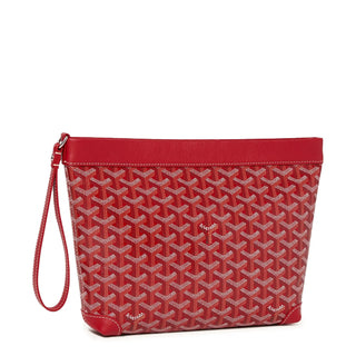 Goyard Conti Red Pouch