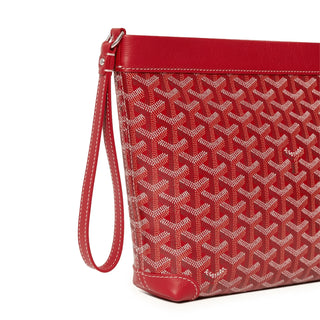 Goyard Conti Red Pouch