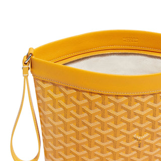 Goyard Conti Yellow Pouch