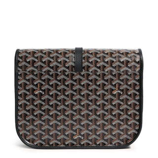 Goyard Goyardine Belvedere II Black MM Messenger Bag
