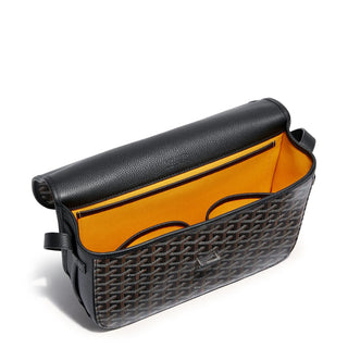 Goyard Goyardine Belvedere II Black MM Messenger Bag