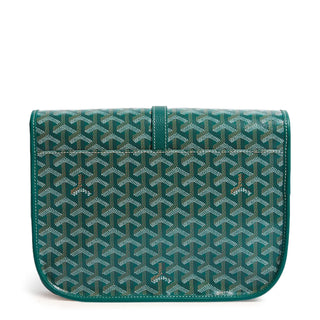 Goyard Goyardine Belvedere II Green MM Messenger Bag