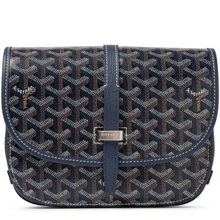 Goyard Goyardine Belvedere II Navy PM Messenger Bag