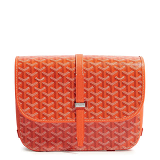 Goyard Goyardine Belvedere II Orange MM Messenger Bag