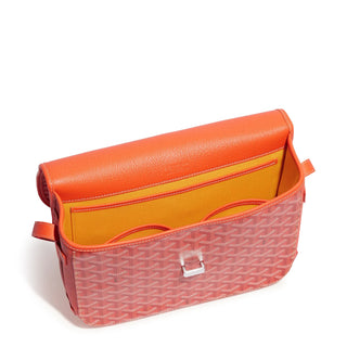 Goyard Goyardine Belvedere II Orange MM Messenger Bag