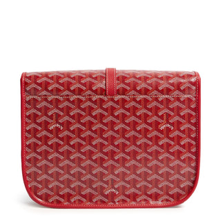 Goyard Goyardine Belvedere II Red MM Messenger Bag