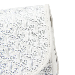 Goyard Goyardine Belvedere II White PM Messenger Bag
