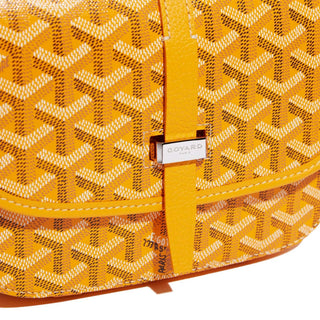 Goyard Goyardine Belvedere II Yellow PM Messenger Bag