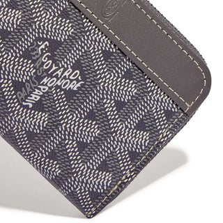 Goyard Matignon Grey Mini Wallet