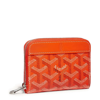 Goyard Matignon Orange Mini Wallet