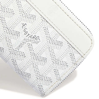 Goyard Matignon White Mini Wallet