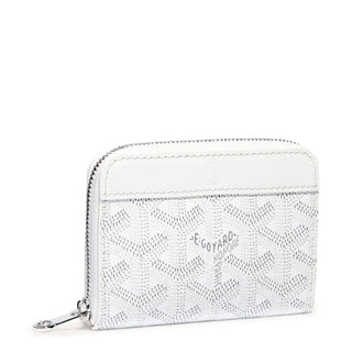 Goyard Matignon White Mini Wallet