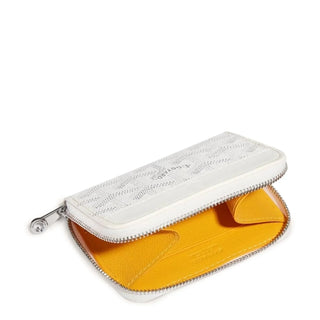 Goyard Matignon White Mini Wallet
