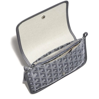 Goyard Plumet Pocket Grey Wallet