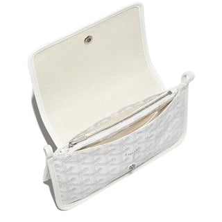 Goyard Plumet Pocket White Wallet