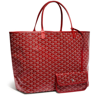 Goyard Saint Louis GM Tote Bag Red
