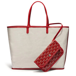 Goyard Saint Louis GM Tote Bag Red