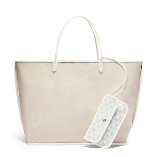 Goyard Saint Louis GM Tote Bag White