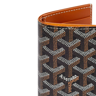 Goyard Saint-Pierre Card Wallet Black Tan
