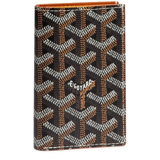 Goyard Saint-Pierre Card Wallet Black Tan