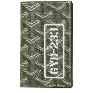 Goyard Saint-Pierre Card Wallet Khaki