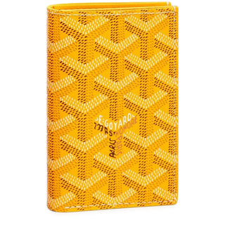 Goyard Saint-Pierre Card Wallet Yellow