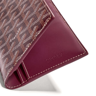 Goyard Saint-Roch Wallet Burgundy