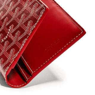 Goyard Saint-Roch Wallet Red