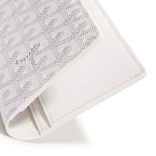 Goyard Saint-Roch Wallet White
