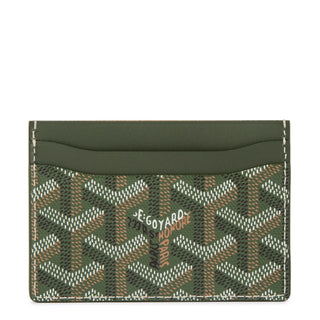 Goyard Saint Sulpice Khaki Card Holder