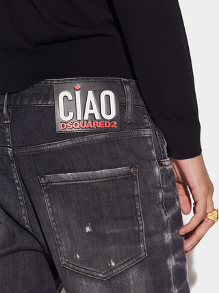 Dsquared2 Clean Wash Cool Guy Jeans in Black
