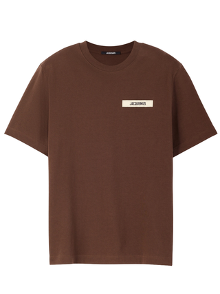 Jacquemus Le Gros Grain T-Shirt in Brown
