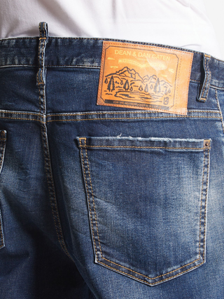 Dsquared2 Dark Wash Cool Guy Jeans in Blue