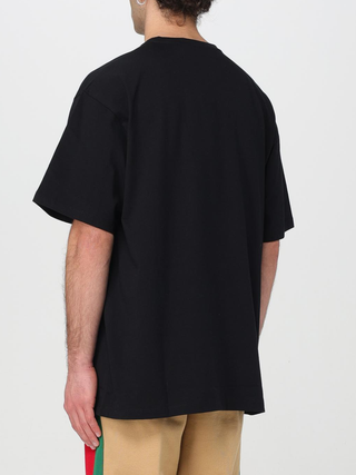 Gucci Interlocking 'G' Print Oversized T-Shirt in Black