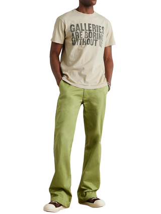 Gallery Dept Boring Galleries T-Shirt in Cream
