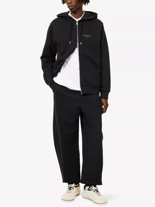 Givenchy Zip-Up Hoodie in Black