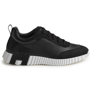 Hermès Paris Bouncing Calf Sneaker White Black