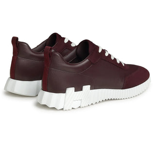 Hermes Paris Bouncing Sneaker Bordeaux