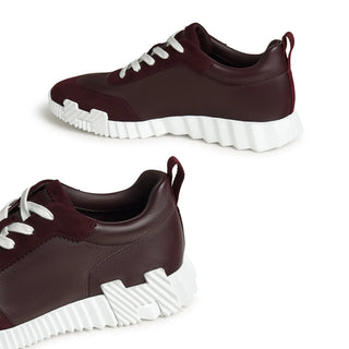 Hermes Paris Bouncing Sneaker Bordeaux