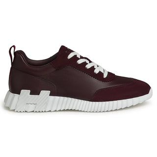 Hermes Paris Bouncing Sneaker Bordeaux