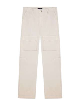 Represent Front Pocket Cargo Trousers in Champagne