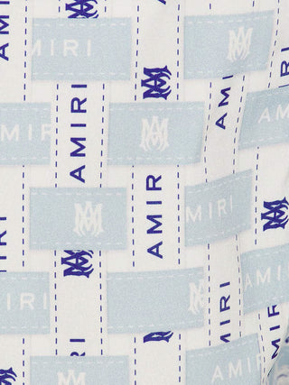 Amiri Interweave Swim Shorts in White