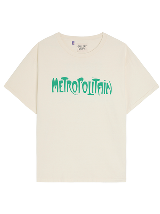 Gallery Dept Metropolitan Logo T-Shirt in Cream