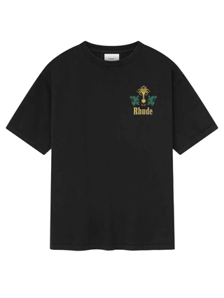 Rhude Tabaco T-Shirt in Black