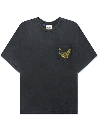 Gallery Dept Flying Brain Pocket T-Shirt in Black