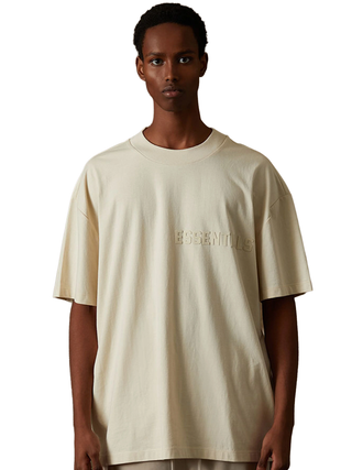 Fear of God Essentials T-Shirt (SS22) in Eggshell