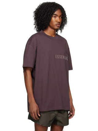 Fear of God Essentials T-Shirt (SS23) in Plum