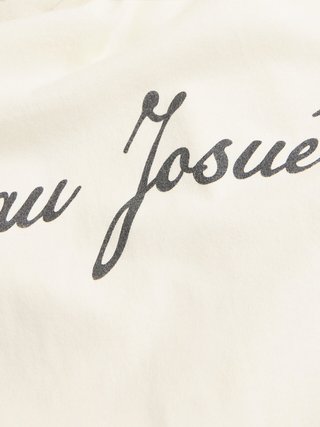 Gallery Dept Chateau Josué Script Logo T-Shirt in Cream