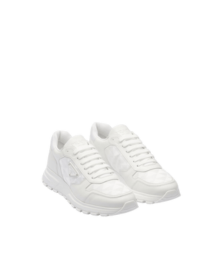 Prada Leather and Re-Nylon sneakers