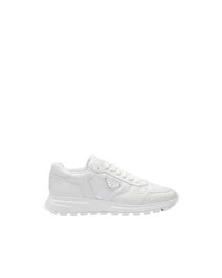 Prada Leather and Re-Nylon sneakers